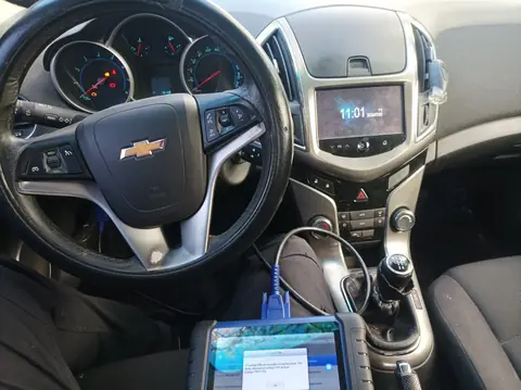 Chevrolet Cruze: lectura de PIN para programar llave