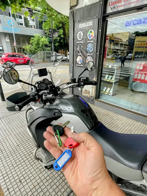 BMW R 1200 GS: copia de llave