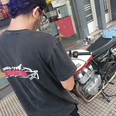 Royal Enfield 650: llave desde cero por pérdida total