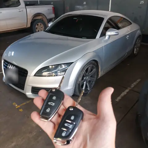 Audi TT: llaves con telemando